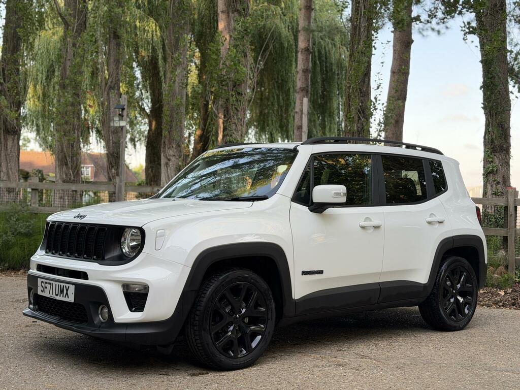 Jeep Renegade Night Eagle White #5