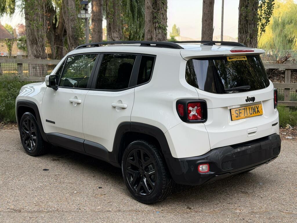 Jeep Renegade Night Eagle White #3