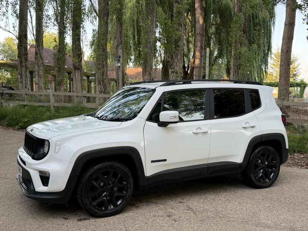 Jeep Renegade Night Eagle White #7