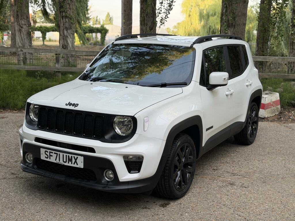 Jeep Renegade Night Eagle White #10