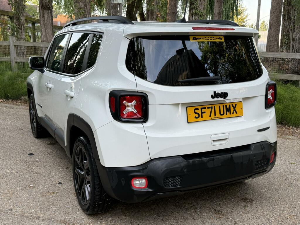Jeep Renegade Night Eagle White #22