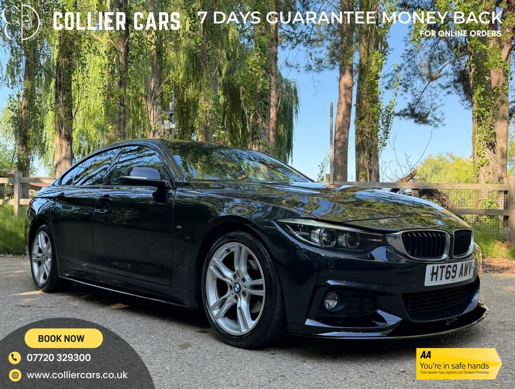 BMW 4 Series Gran Coupe M Sport Black