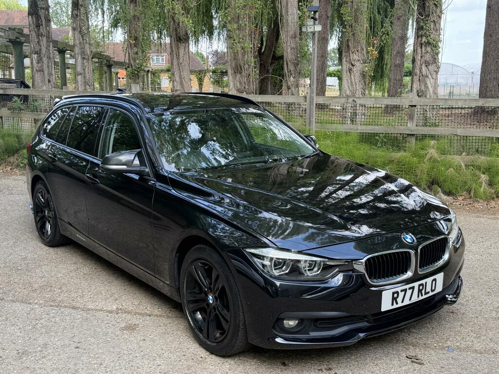 BMW 3 Series 1.5 318I Sport Touring Euro 6 Ss Black #4