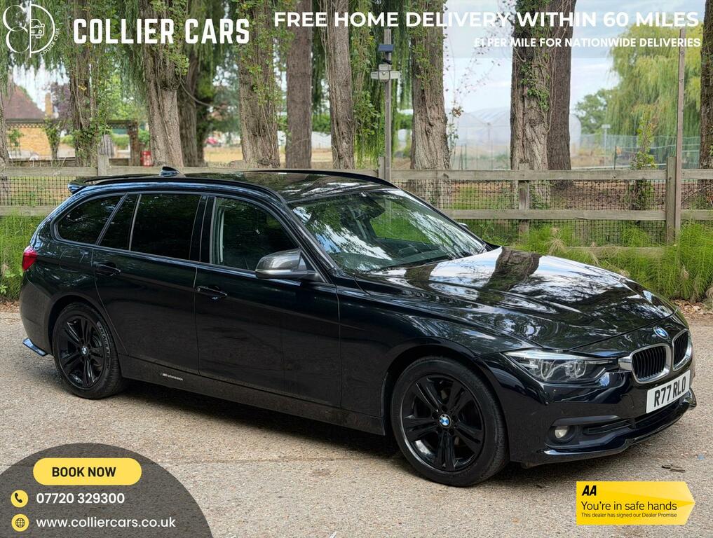 BMW 3 Series 1.5 318I Sport Touring Euro 6 Ss Black