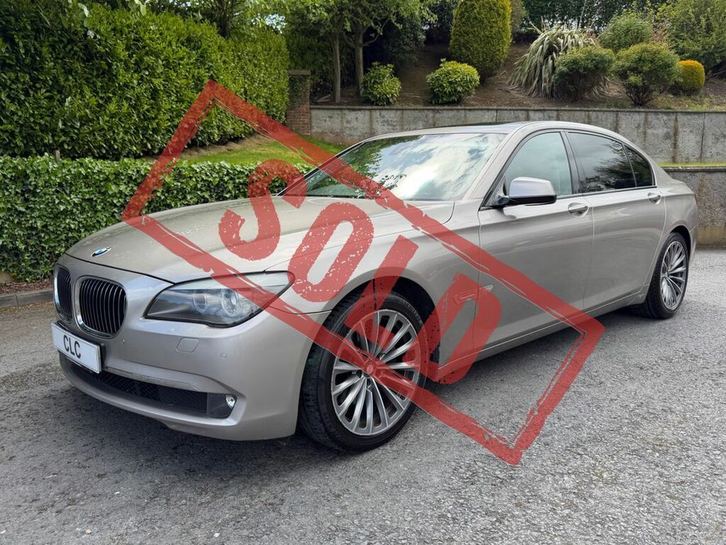 BMW 7 Series 740 I F02 LI Silver #2
