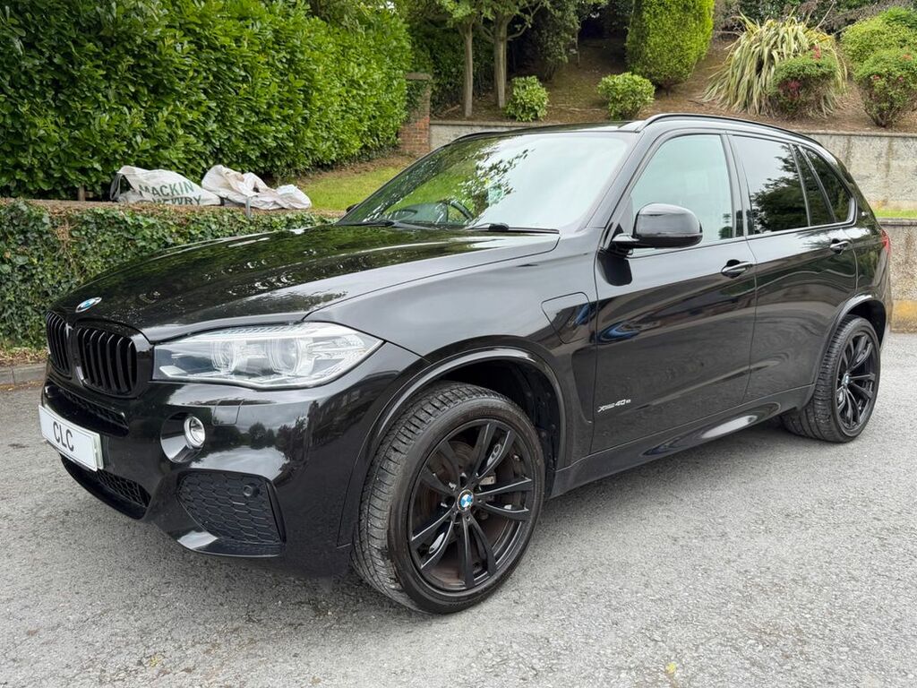 BMW X5 Xdrive40e M Sport Black #2