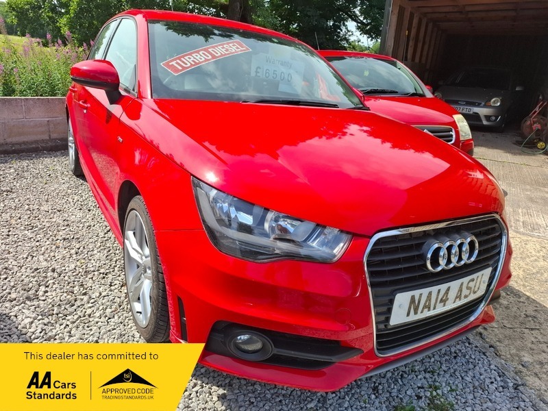 Audi A1 Sportback Tdi S Line Red