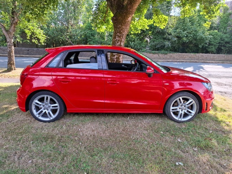 Audi A1 Sportback Tdi S Line NA14ASU Red #2