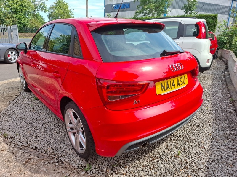 Audi A1 Sportback Tdi S Line NA14ASU Red #3