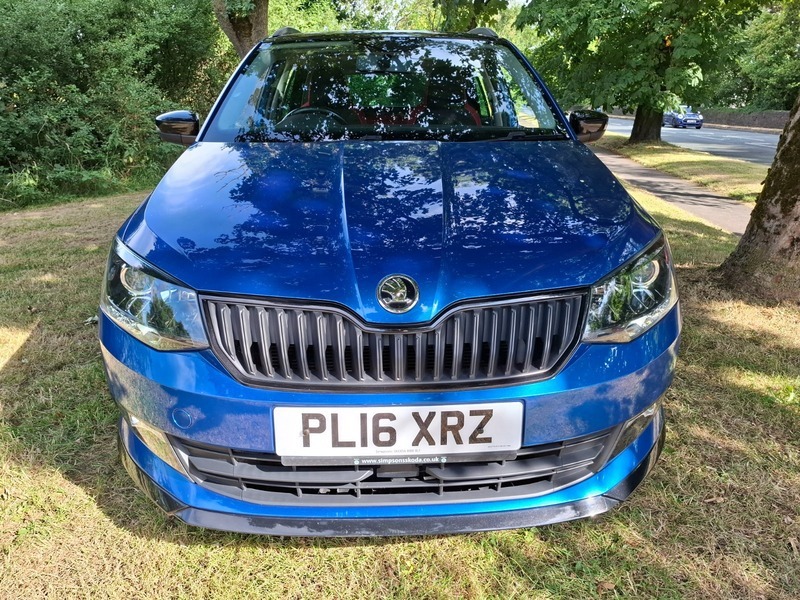 Skoda Fabia Monte Carlo Tsi Blue #6