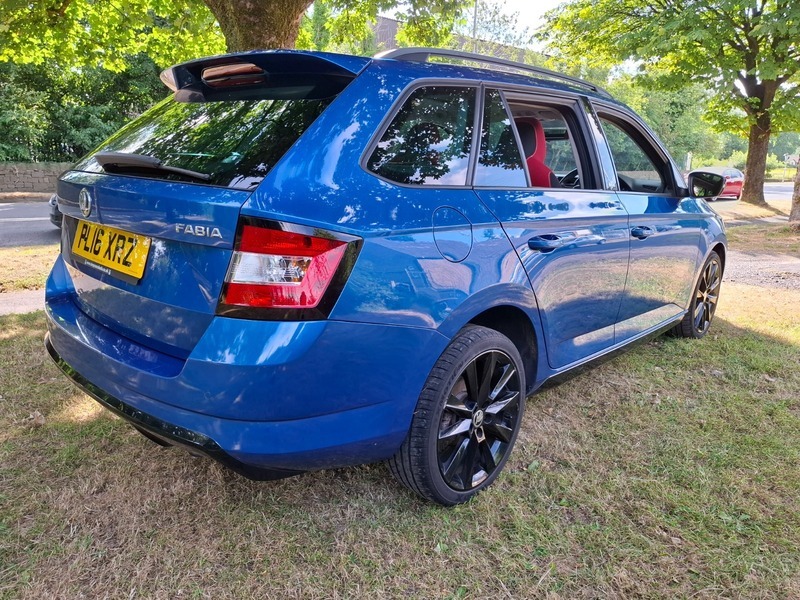 Skoda Fabia Monte Carlo Tsi Blue #4