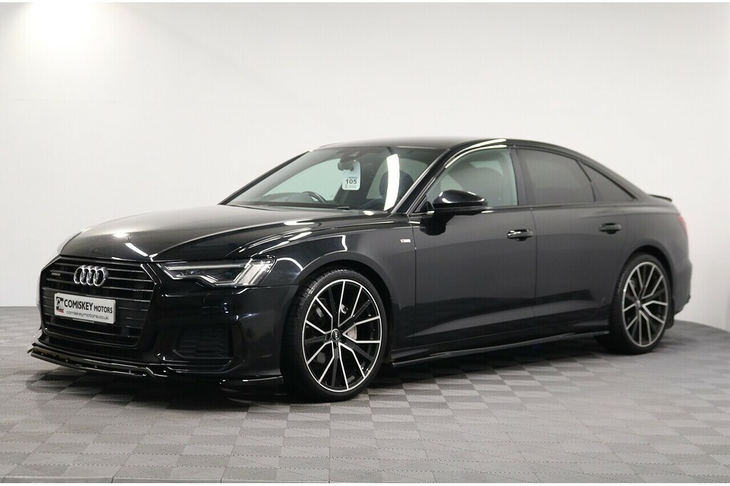 Audi A6 Saloon Tdi Black Edition RF22OTJ Black #3