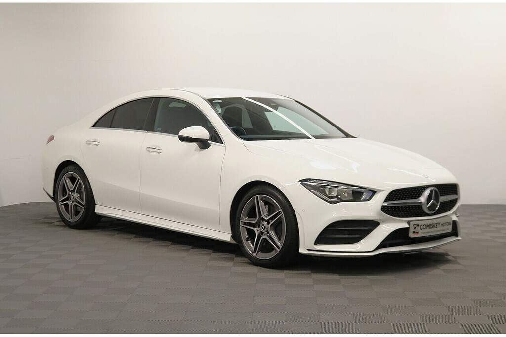 Mercedes-Benz CLA Class Cla220d Amg Line White
