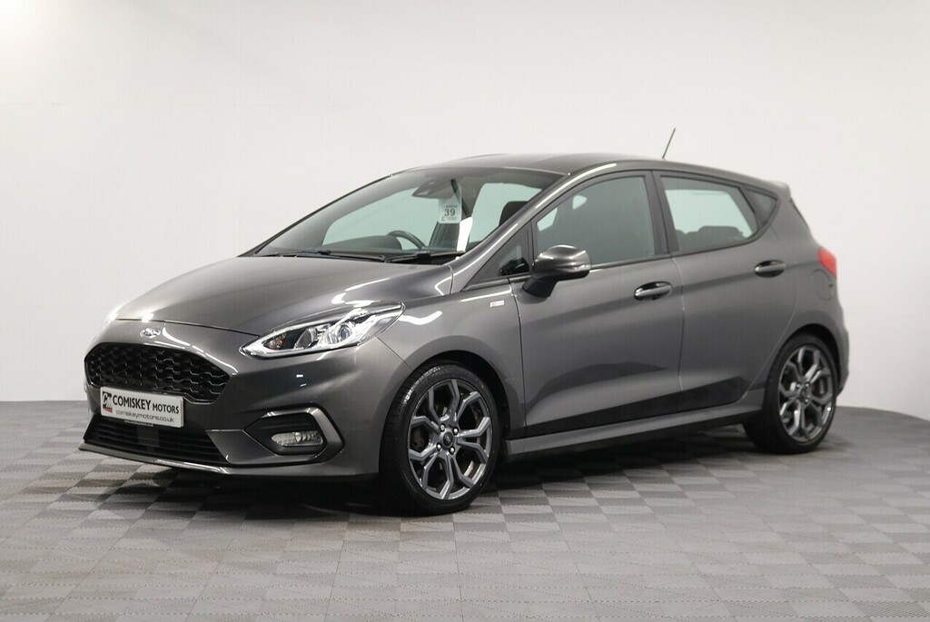 Ford Fiesta T Ecoboost St-line NRZ8121 Grey #3