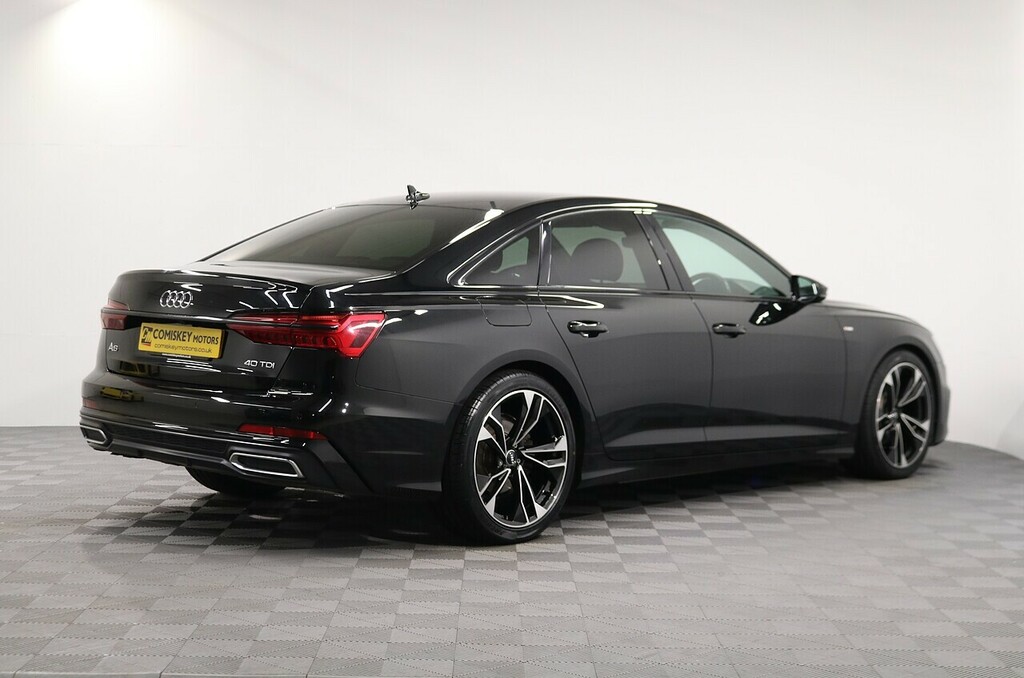 Audi A6 Saloon Tdi S Line Black #6