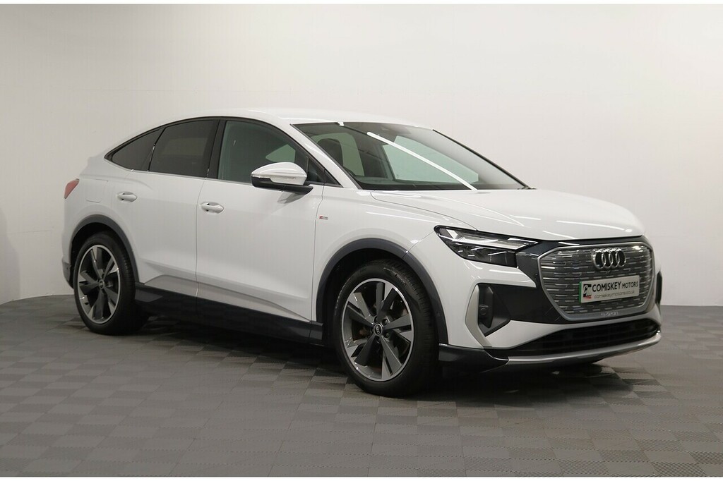 Audi Q4 E Tron S Line White