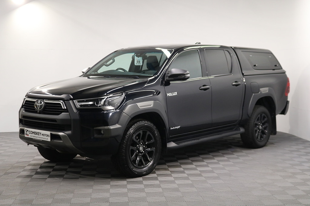 Toyota HILUX D-4d Invincible X YG22SWY Black #3