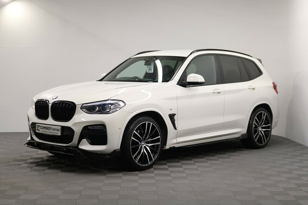 BMW X3 20D M Sport VF19SJO White #3