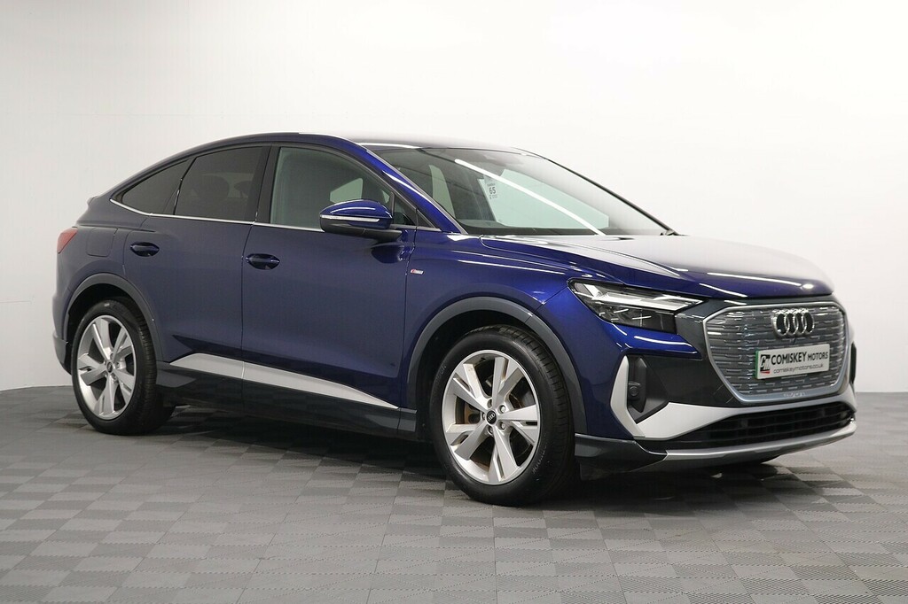 Audi Q4 E Tron S Line Blue