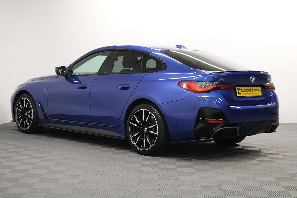 BMW i4 M50 Blue #4