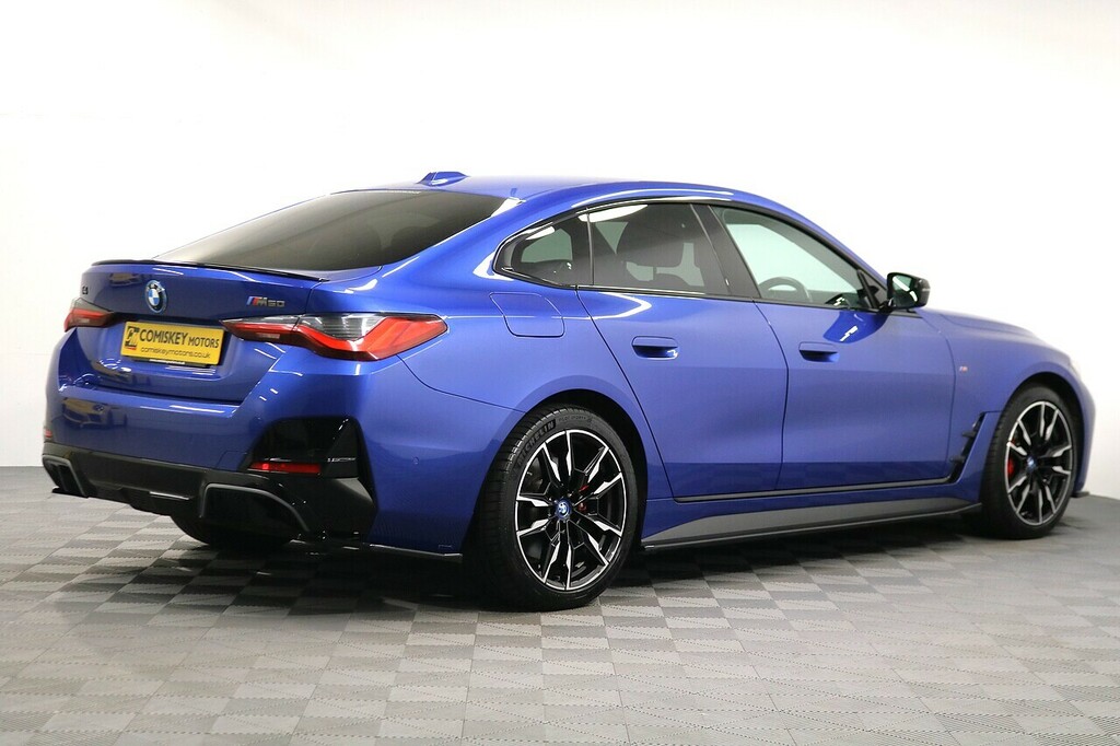 BMW i4 M50 Blue #6