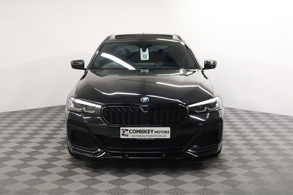 BMW 5 Series 530E M Sport YK23WCS Blue #2