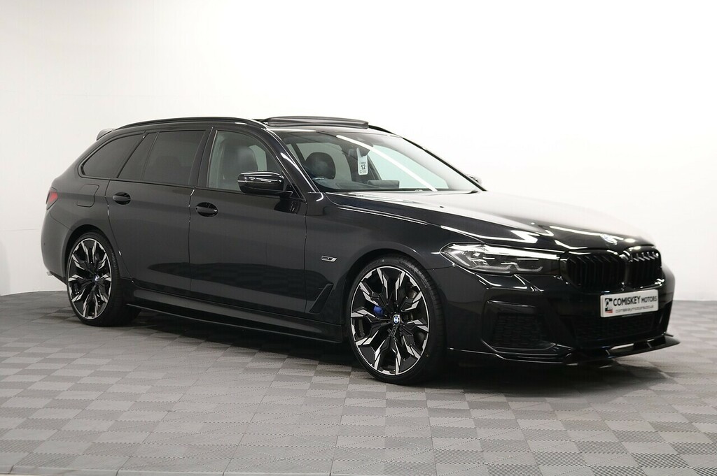 BMW 5 Series 530E M Sport Blue