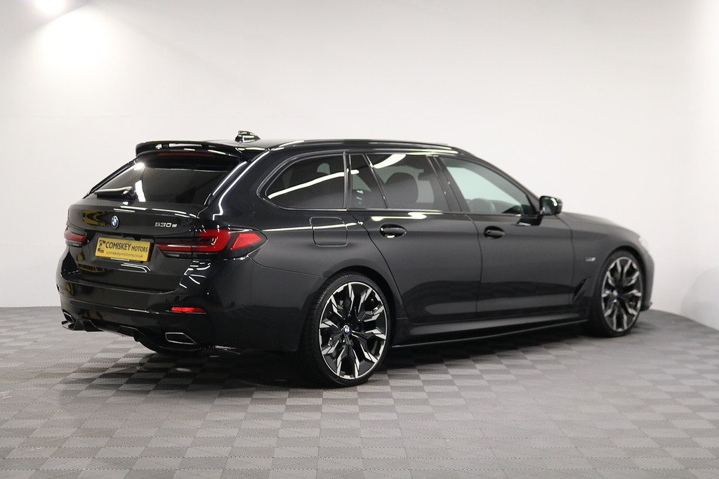 BMW 5 Series 530E M Sport YK23WCS Blue #6