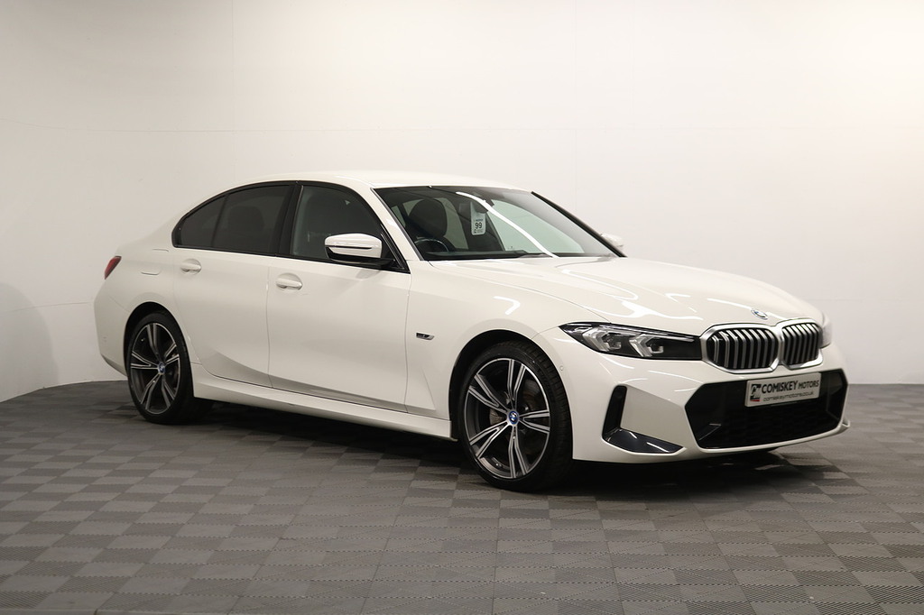 BMW 3 Series 330E M Sport White