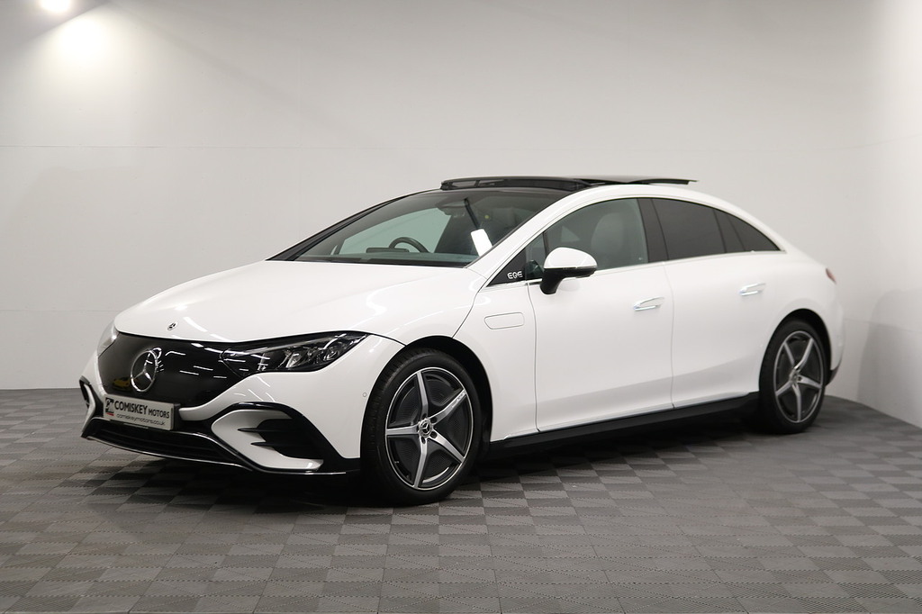 Mercedes-Benz EQE Eqe 300 Amg Line White #3