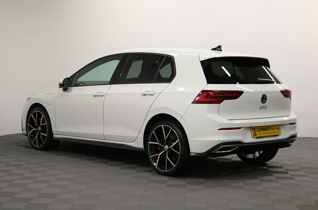 Volkswagen Golf Tsi Gte White #4