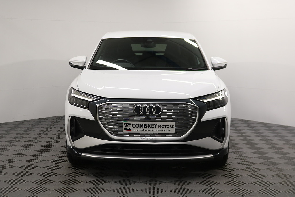 Audi Q4 E Tron S Line ND23FRU White #2