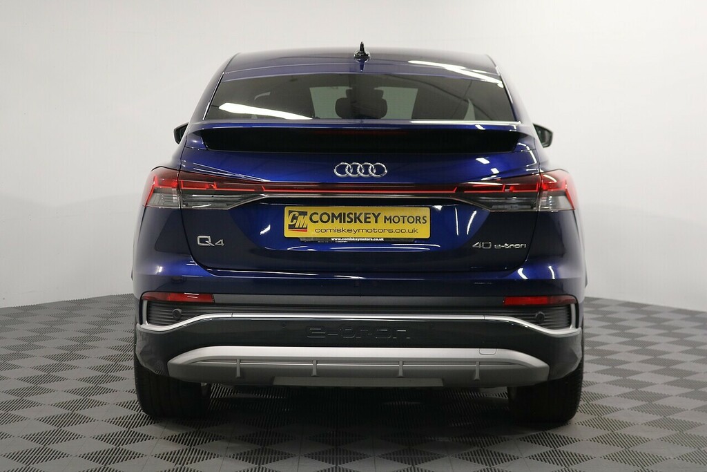 Audi Q4 E Tron S Line Blue #5