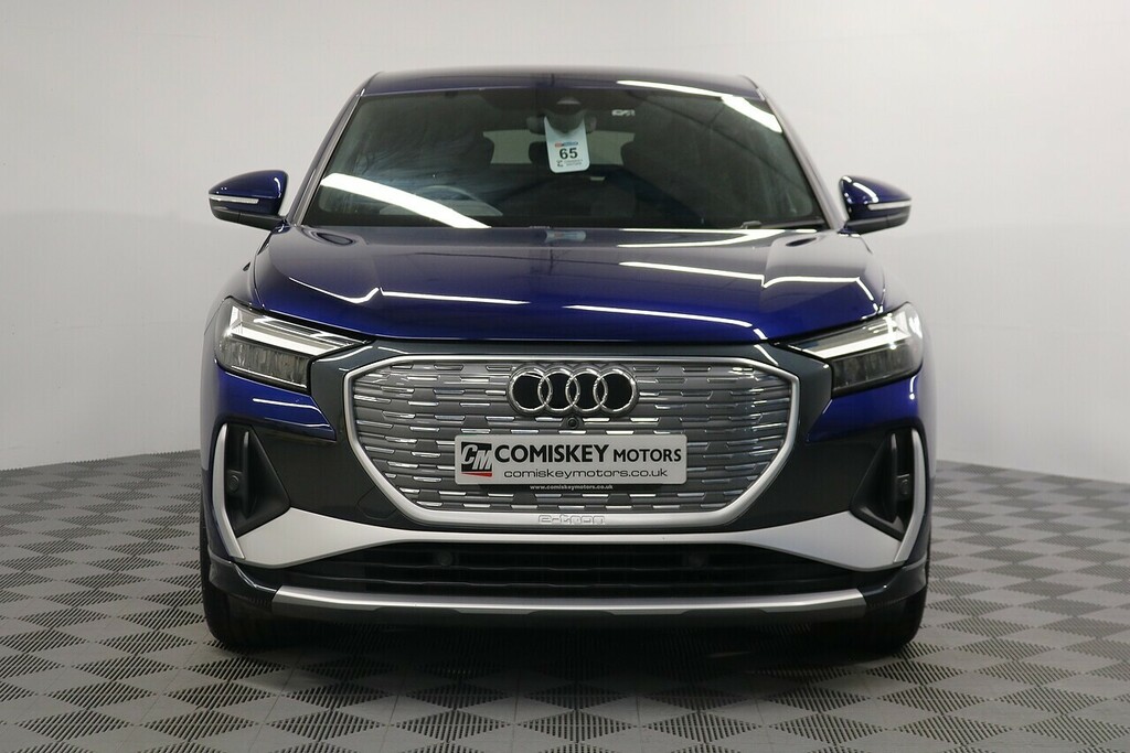 Audi Q4 E Tron S Line Blue #2