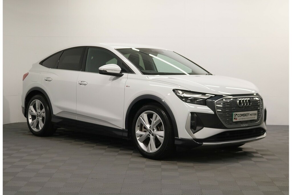 Audi Q4 E Tron S Line White