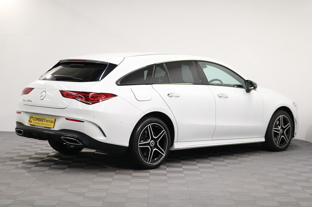 Mercedes-Benz CLA Class Cla250e Amg Line White #6