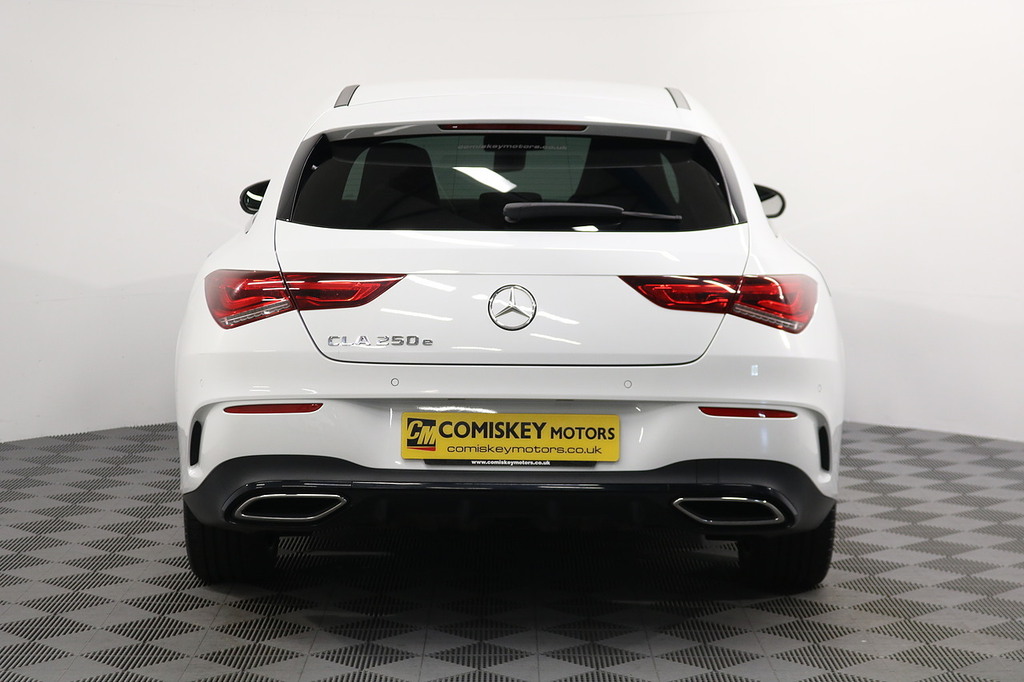 Mercedes-Benz CLA Class Cla250e Amg Line White #5