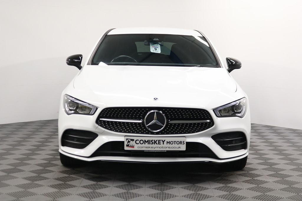 Mercedes-Benz CLA Class Cla250e Amg Line White #2