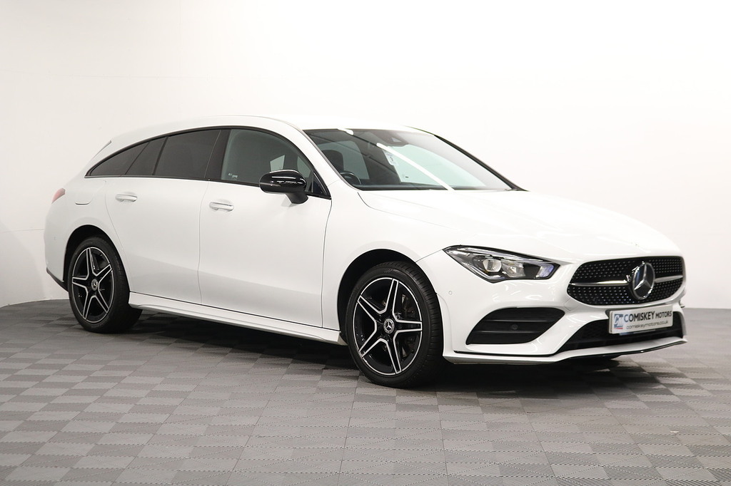 Mercedes-Benz CLA Class Cla250e Amg Line White