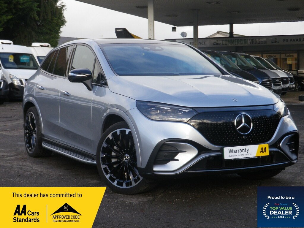 Mercedes-Benz EQE Suv 25 Plate Eqe 350 96Kwh Amg Line Night Edition Silver