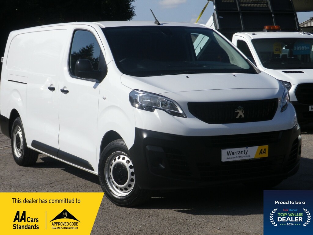 Peugeot Expert Panel Van 2.0 Expert Long Professional Premium Bl White