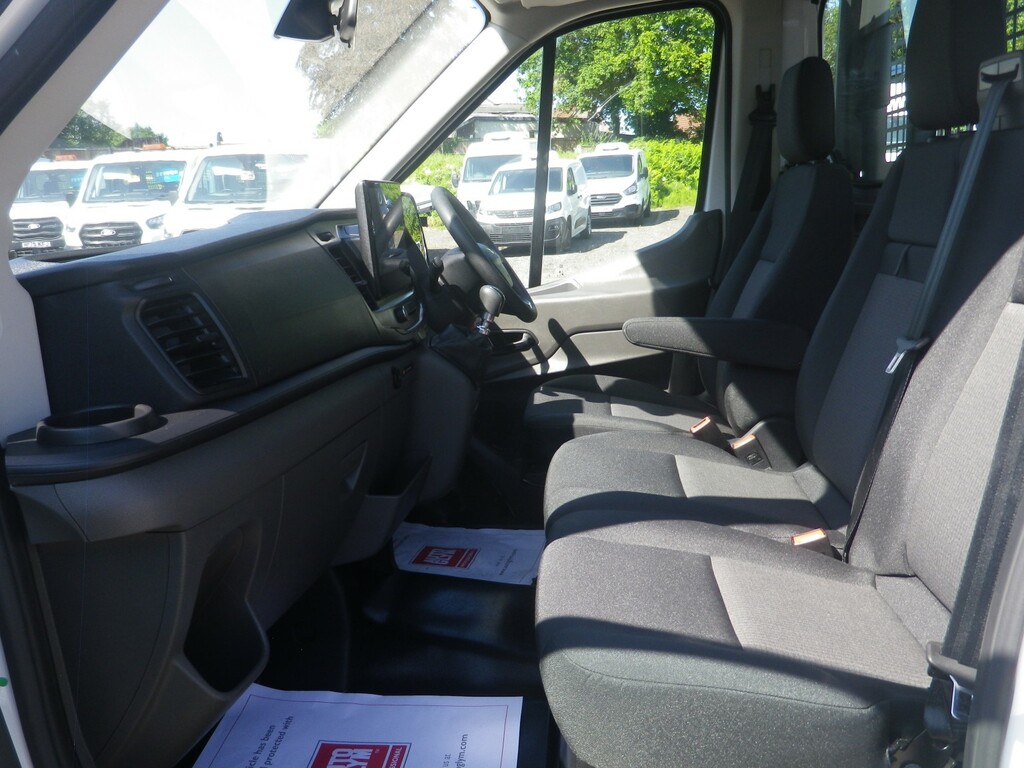 Ford Transit Custom Tipper 2.0 Transit Leader Single Cab Tipper 350 L2 HF75KFK White #6
