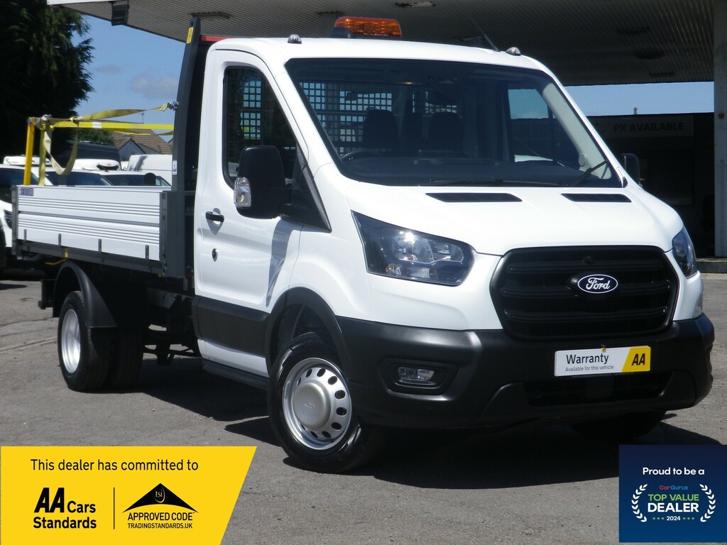 Ford Transit Custom Tipper 2.0 Transit Leader Single Cab Tipper 350 L2 HF75KFJ White