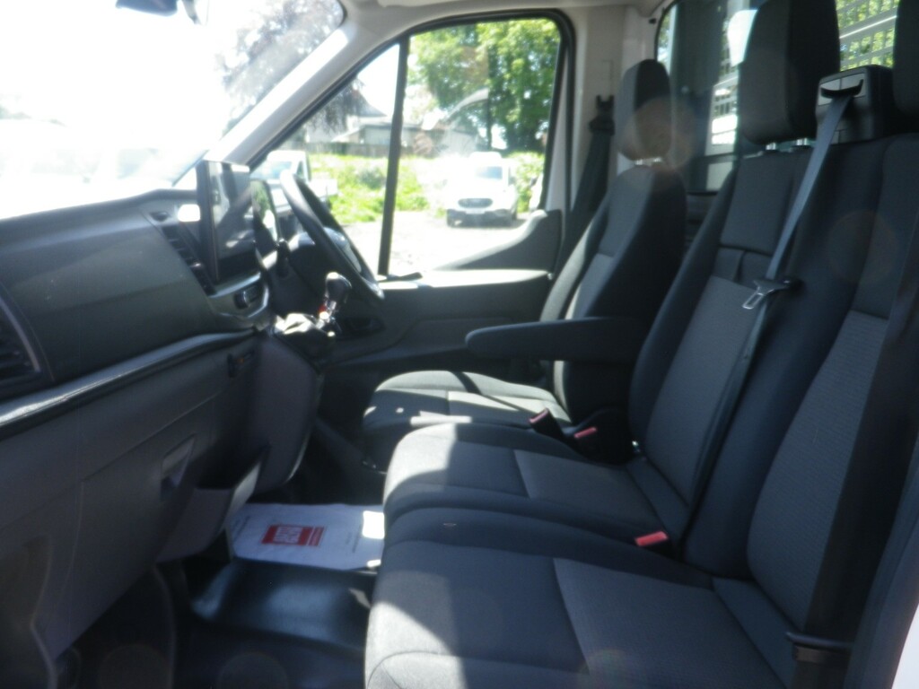 Ford Transit Custom Tipper 2.0 Transit Leader Single Cab Tipper 350 L2 HF75KFJ White #6