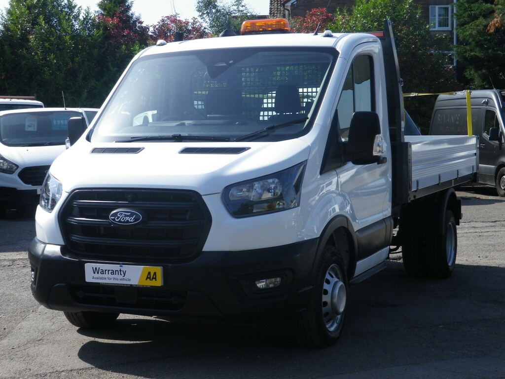 Ford Transit Custom Tipper 2.0 Transit Leader Single Cab Tipper 350 L2 HF75KFE White #2