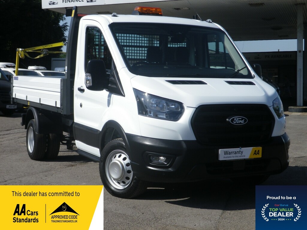 Ford Transit Custom Tipper 2.0 Transit Leader Single Cab Tipper 350 L2 White