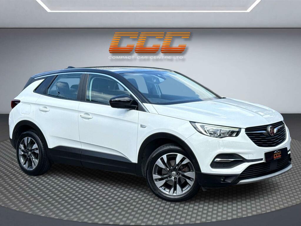 Vauxhall Grandland X 1.2 Turbo Sport Nav Euro 6 Ss White