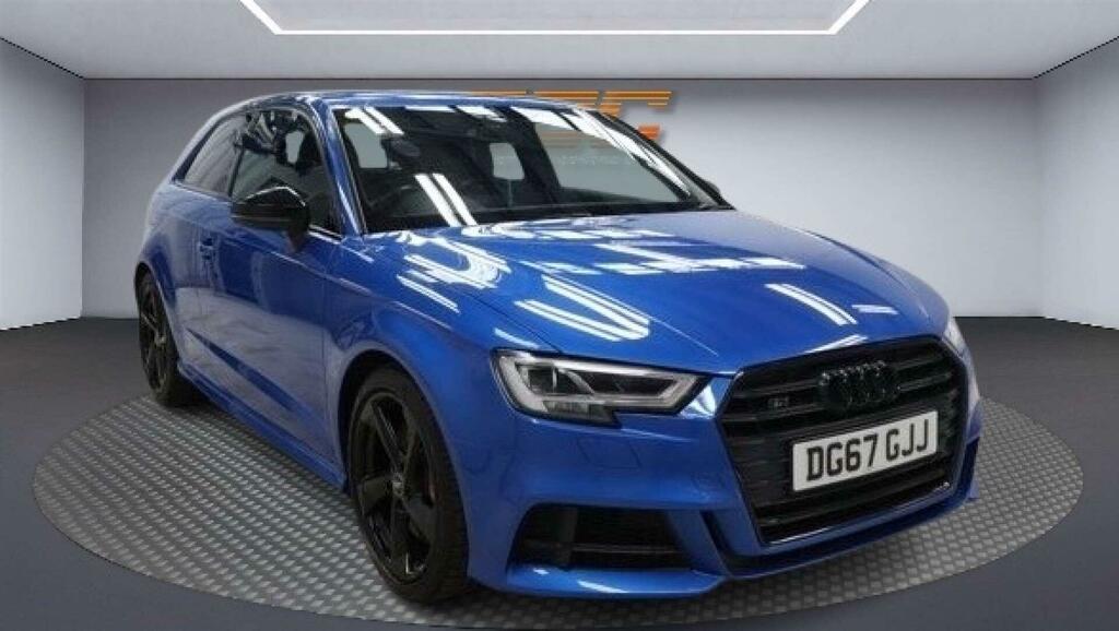 Audi S3 2.0 Tfsi Black Edition S Tronic Quattro Euro 6 S Blue