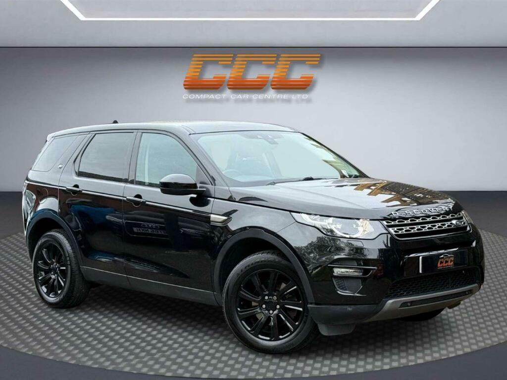 Land Rover Discovery Sport 2.0 Td4 Se Tech 4Wd Euro 6 Ss Black