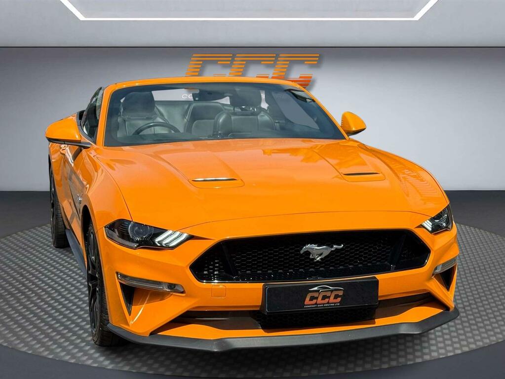 Ford Mustang Gt Orange #3